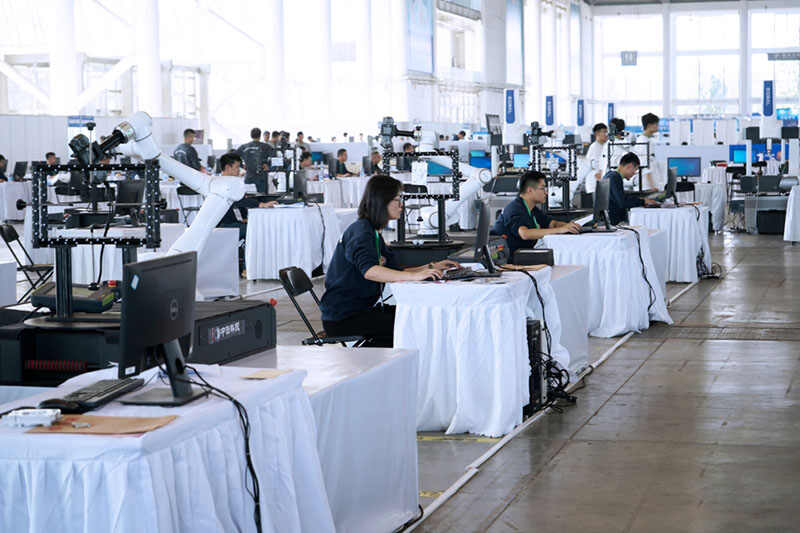 全国职业技能竞赛现场