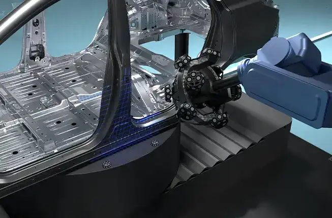 Inspeção automatizada de peças estampadas