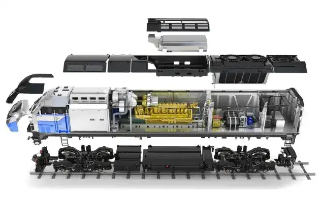 Inspección de componentes de transporte ferroviario
