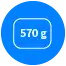 Net Weight 570 g Net Weight 570 g