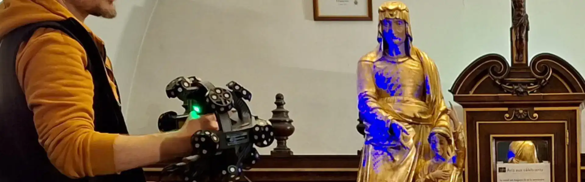 Preserving the Sacred: 3D Scanning and Replicating the Sculpture of Sainte Anne d’Auray