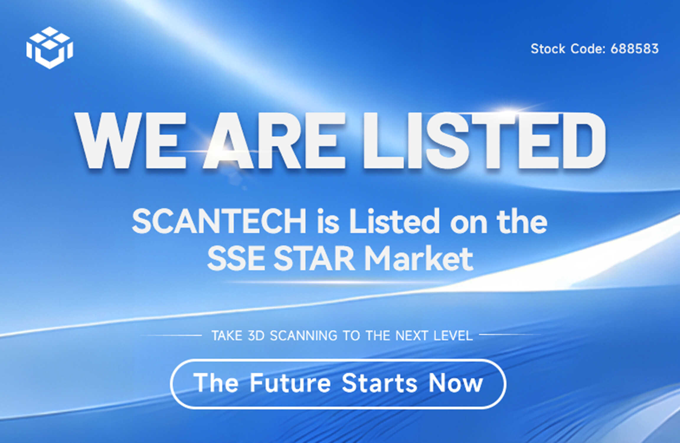 Scantech faz história: o primeiro provedor de soluções 3D na China listado no SSE Star Market