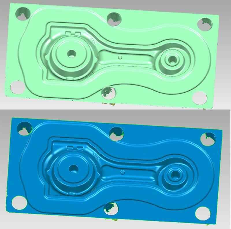 Point cloud and 3D stl data