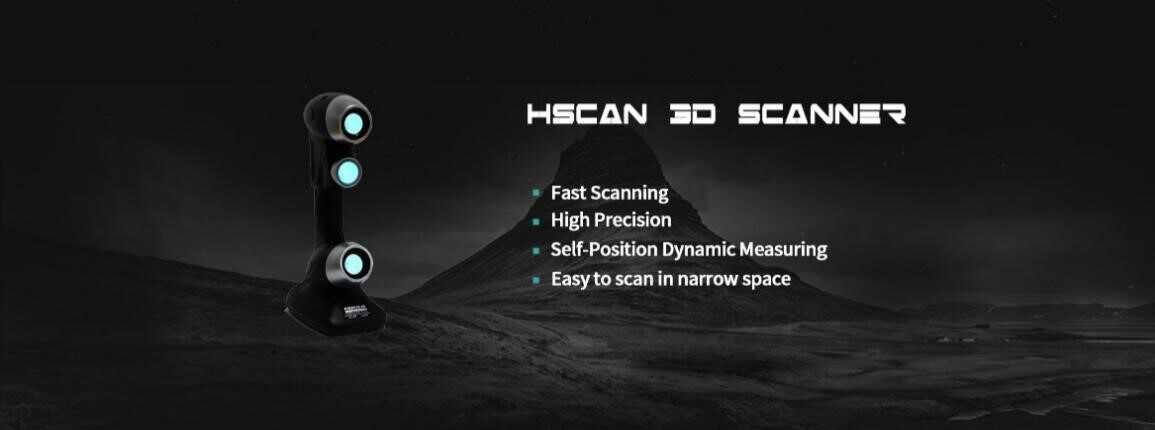 ScanTech HSCAN handheld 3D scanner meets the manufacturer’s demands in the following aspects