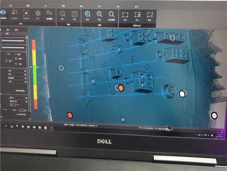 Combine with 3D software ScanViewer to quickly obtain the full 3D point cloud data under background mode.