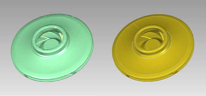 Importing the data into 3D software ScanViewer for data process