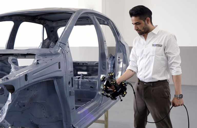 A Scantech lança o sistema TrackScan 3D