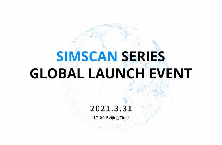 Lançamento global de novo produto da Scantech SimScan 2021