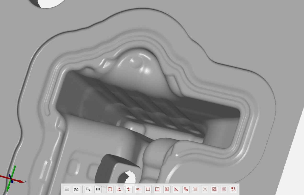 Details of deep holes