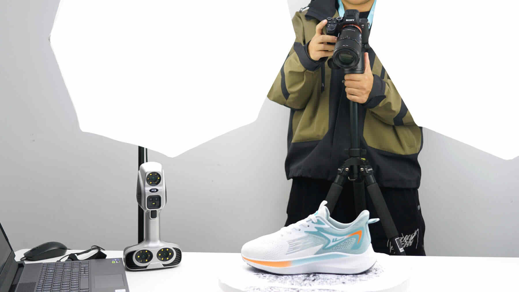 Photogrammetry for color 3D modeling