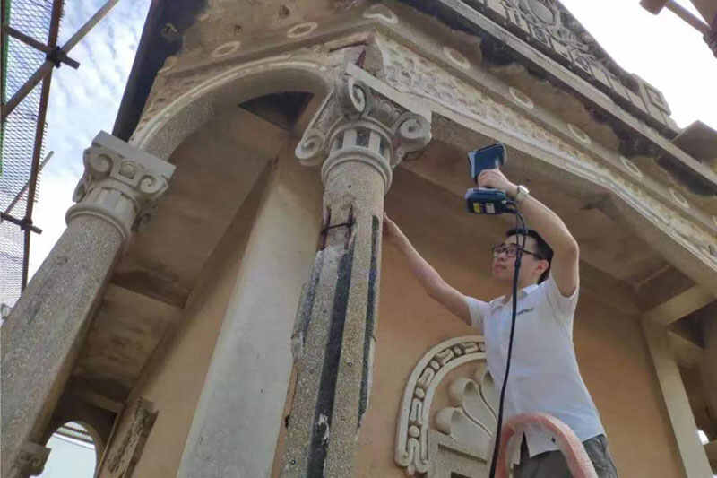 preservation with portable 3D scanner
