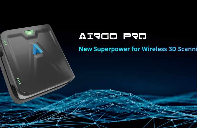 Airgo Pro: nova superpotência para varredura 3D sem fio