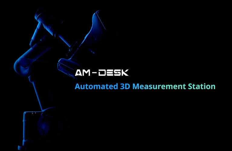 Estação de medição 3D automatizada AM - Desk: versatilidade e eficiência além da imaginação
