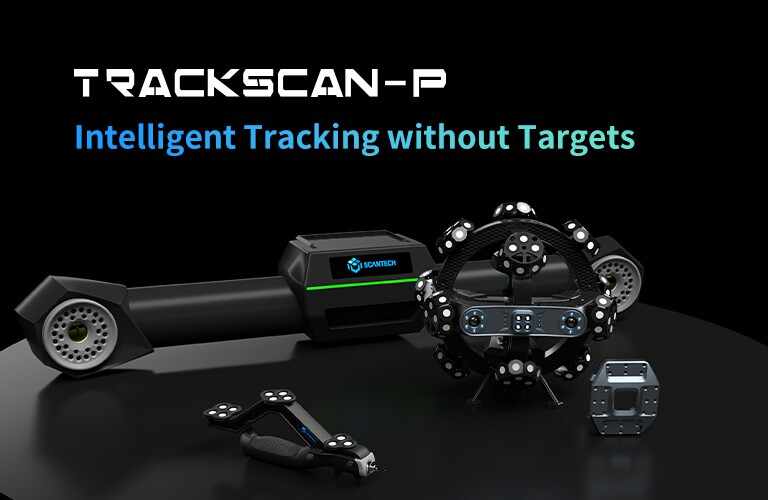 A Scantech lança o mais recente sistema de medição 3D óptica TrackScan - P Oferecendo detecção de borda inovadora