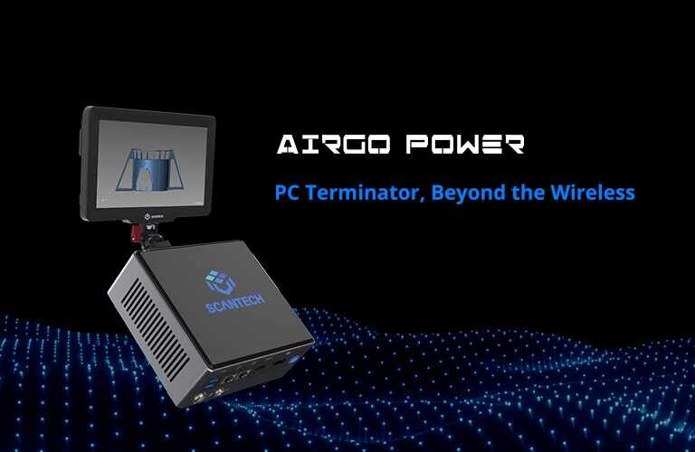 Power de aergo: tudo - In - uma solução para alimentar o scanner 3D e processamento de dados 3D