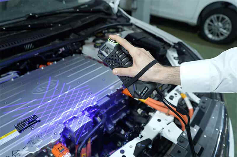portable 3D scanner for automotive inspection