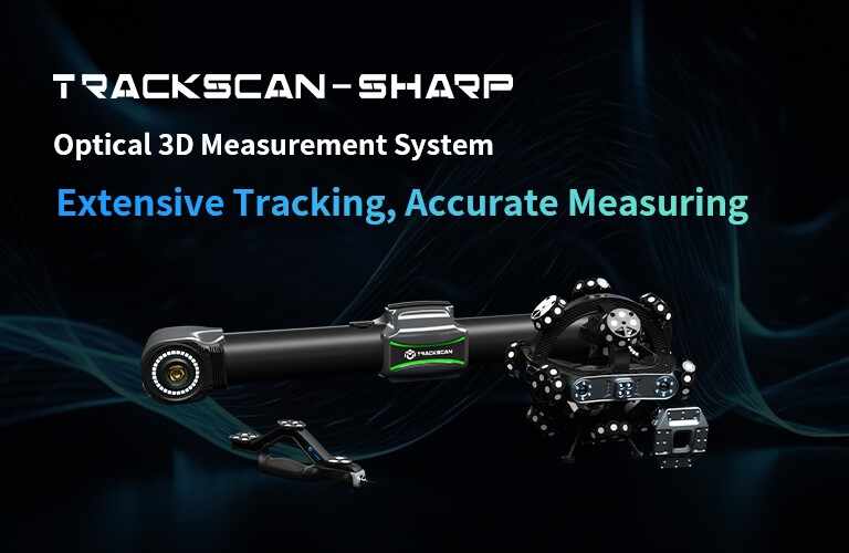 A Scantech lança o mais recente sistema de medição 3D óptica TrackScan - Sharp