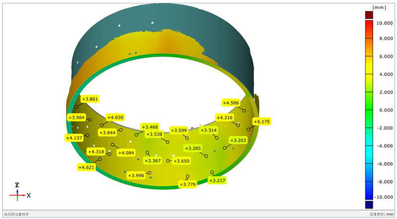 maximum accuracy of 0.025mm