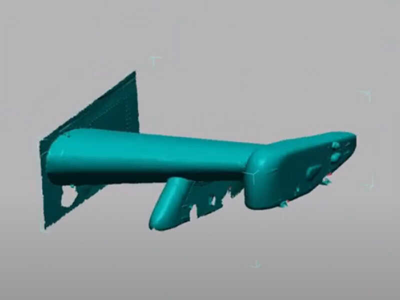 Scan-to-CAD Model