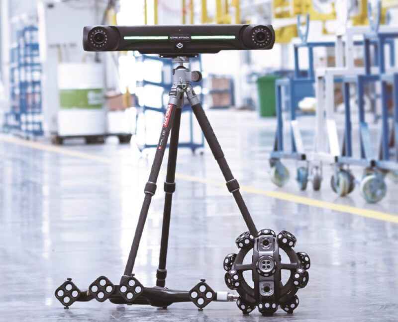 Wireless 3D scanning system NimbleTrack