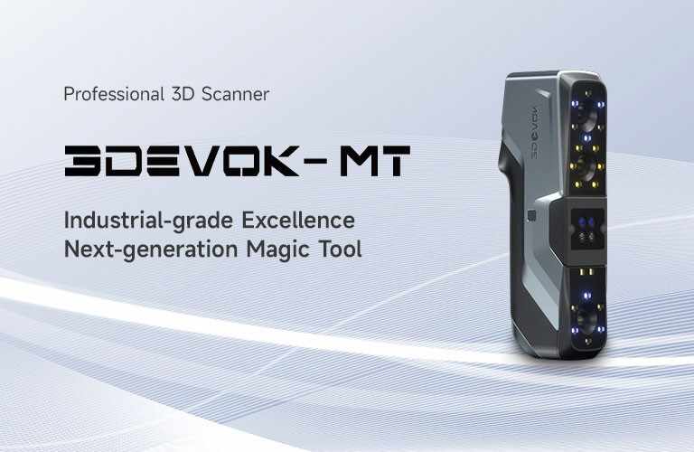 Scantech anuncia o lançamento do 3DEVOK MT Professional 3D Scanner
