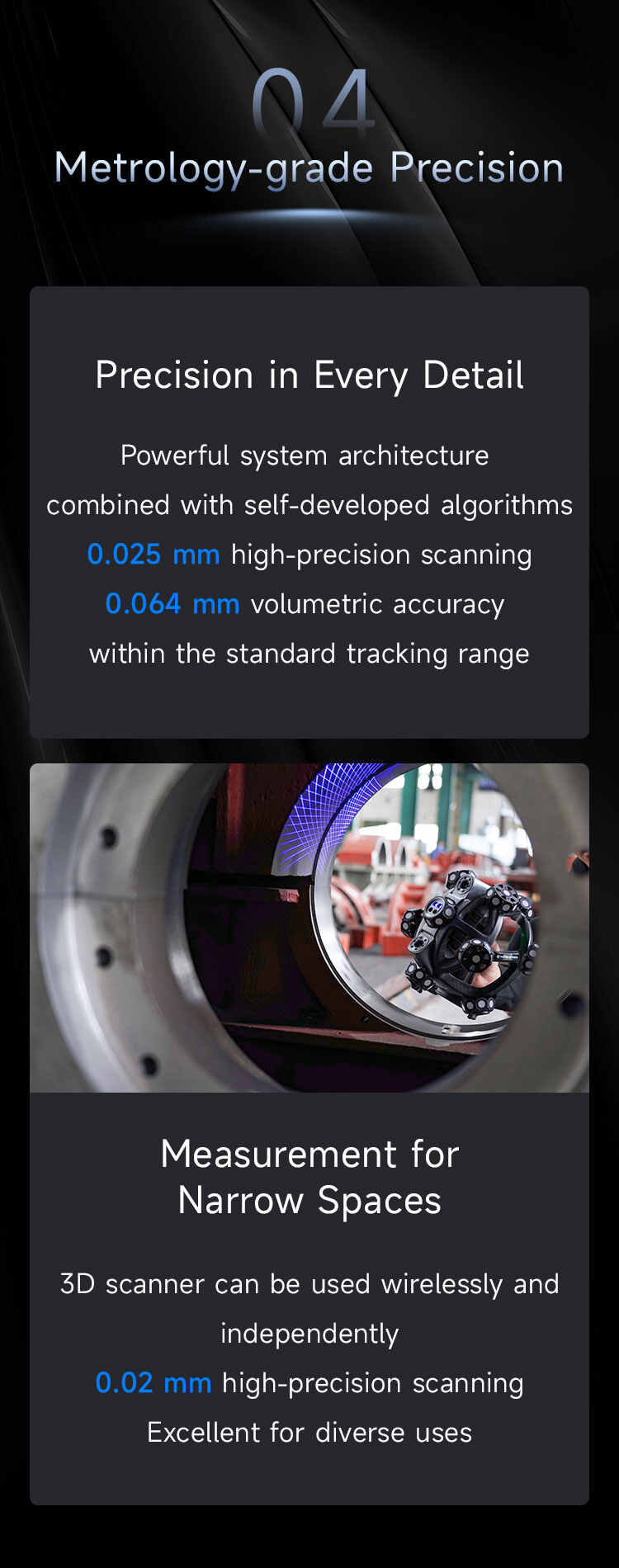 Metrology-grade Precision