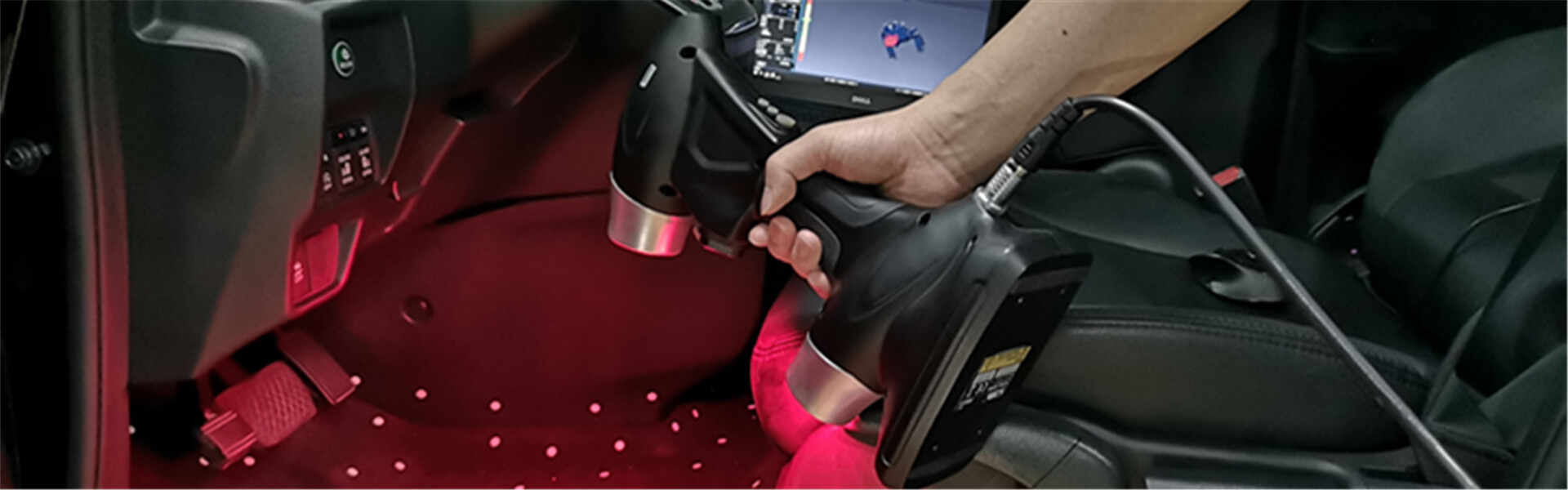 3Dスキャナーによる自動車インテリアの製品設計