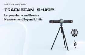 TrackScan Sharpシリーズ光学3Dスキャンシステム