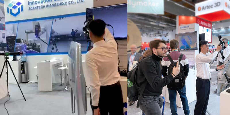 TrackScan-Sharp Optical 3D Measurement System
